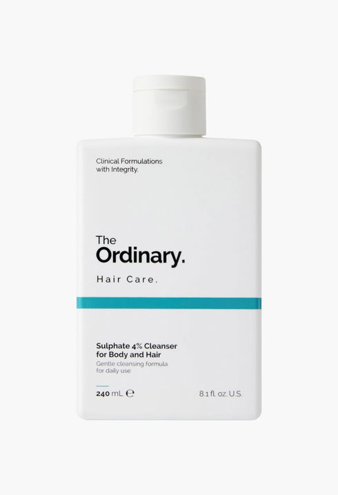 Sulphate 4% Cleanser for Body and Hair, Gentle Daily Cleanser